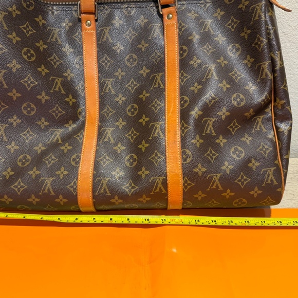 LOUIS VUITTON Monogram Flanerie Travel Tote Large LV Bag 19x13x6 - Picture 13 of 16